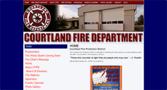 Desktop Screenshot of courtlandfire.com