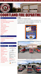 Mobile Screenshot of courtlandfire.com